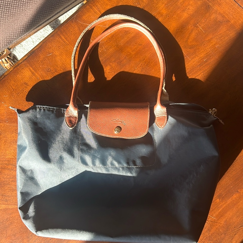 Genuine Longchamp Le Pliage Original Medium Nylon Tote